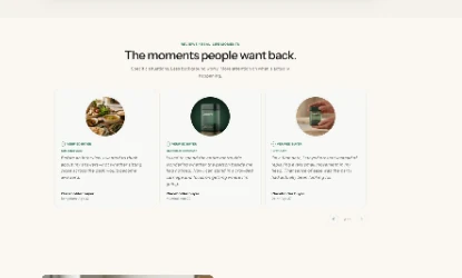 Testimonial carousel — ChloroPill customization